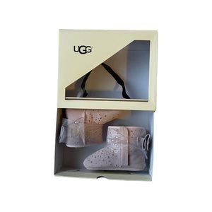 NWT UGG PINK JESSE BOW II STARGIRL BOOTIE TODDLER SIZE 4/5